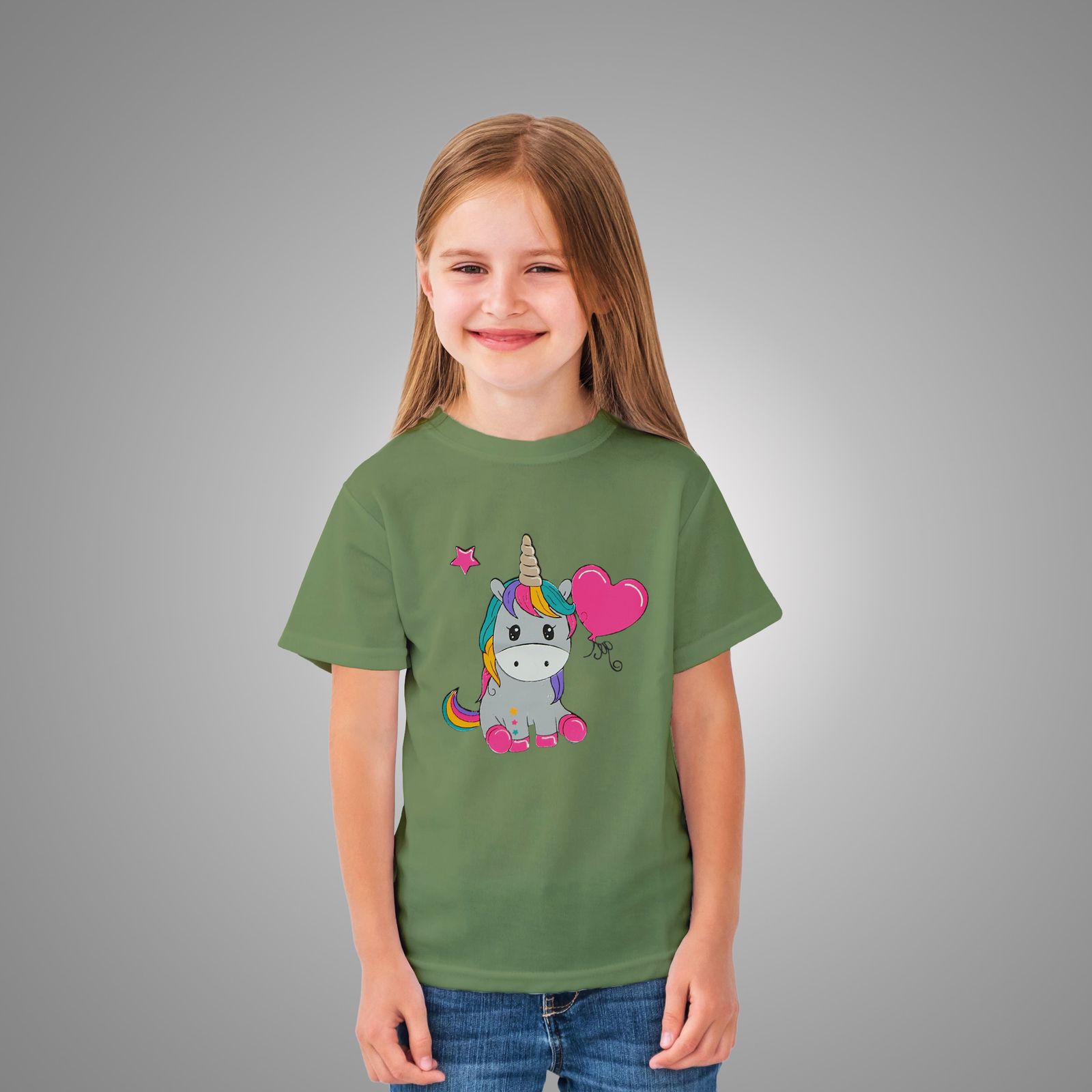 تی شرت آستین کوتاه دخترانه مالدینی مدل T-kids-17 -  - 3