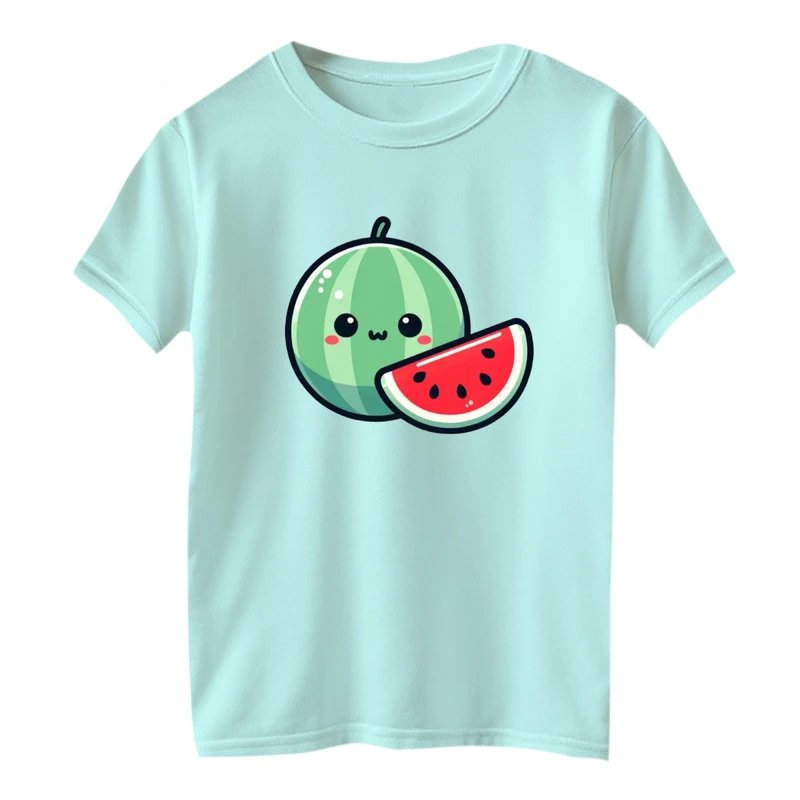 تی شرت آستین کوتاه بچگانه مدل هندوانه یلدایی کد 24