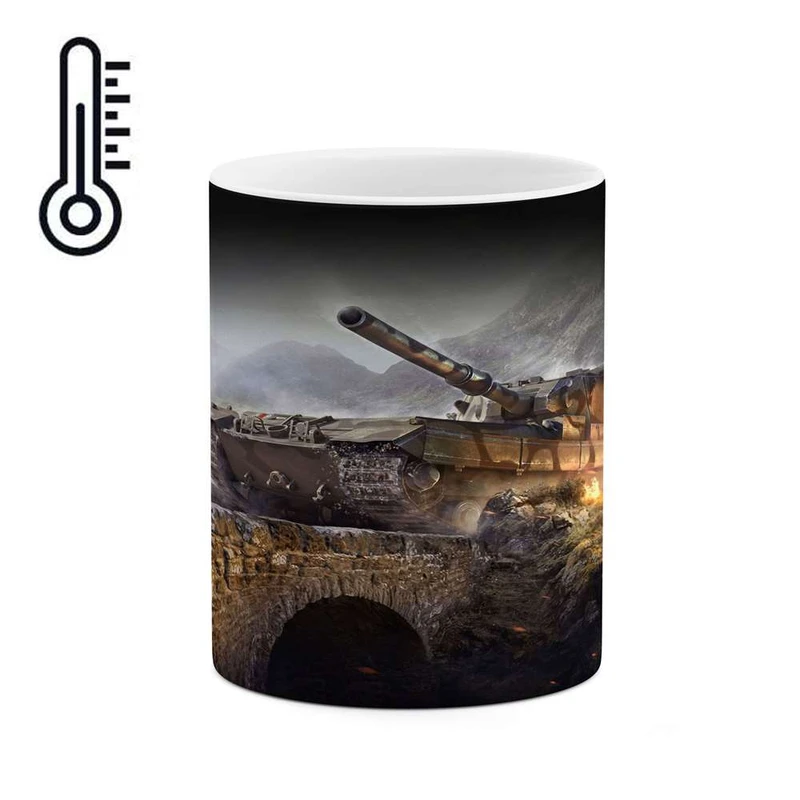 ماگ حرارتی کاکتی مدل World Of Tanks کد mgh12205