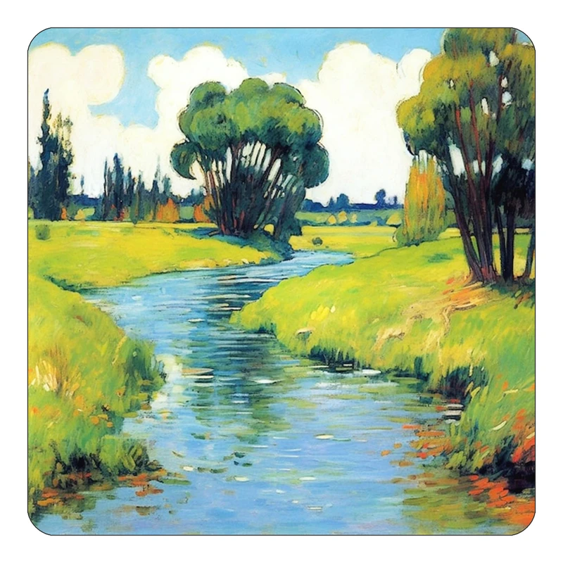 مگنت کاکتی طرح نقاشی رنگ روغن مدل mp72958