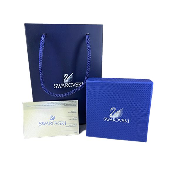گردنبند نقره زنانه سواروسکی مدل اسپرت تک سنگ اشک خاص کد 369852 -  - 3