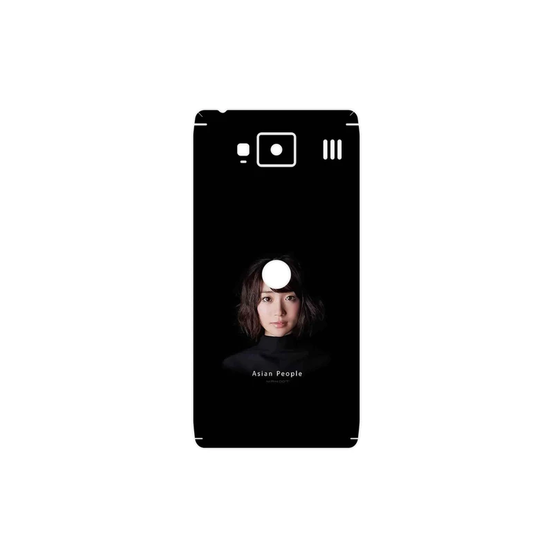 برچسب پوششی ماهوت مدل Portrait of an Asian Woman مناسب برای گوشی موبایل موتورولا Droid Razr HD