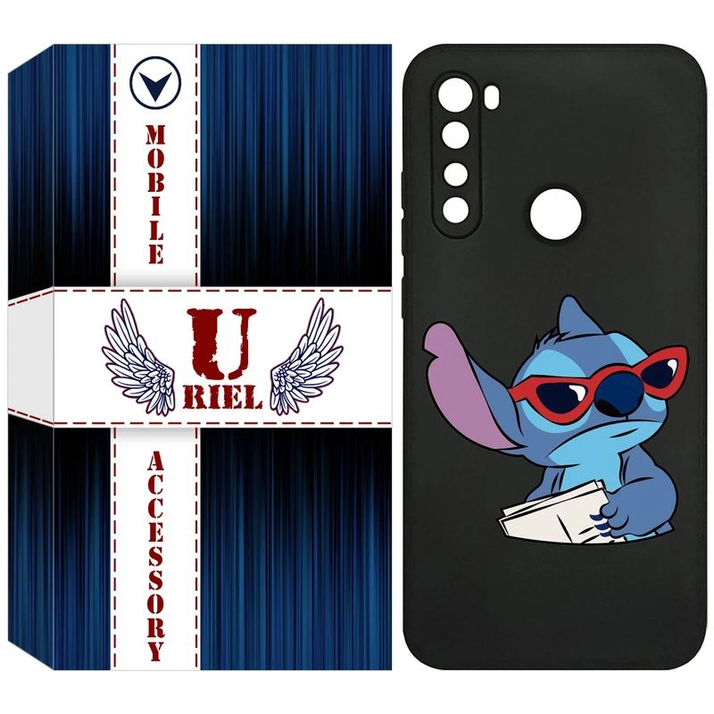 کاور یوریل قاب مدل KSH کد 69 طرح  استیچ مناسب برای گوشی موبایل شیائومی Redmi Note 8