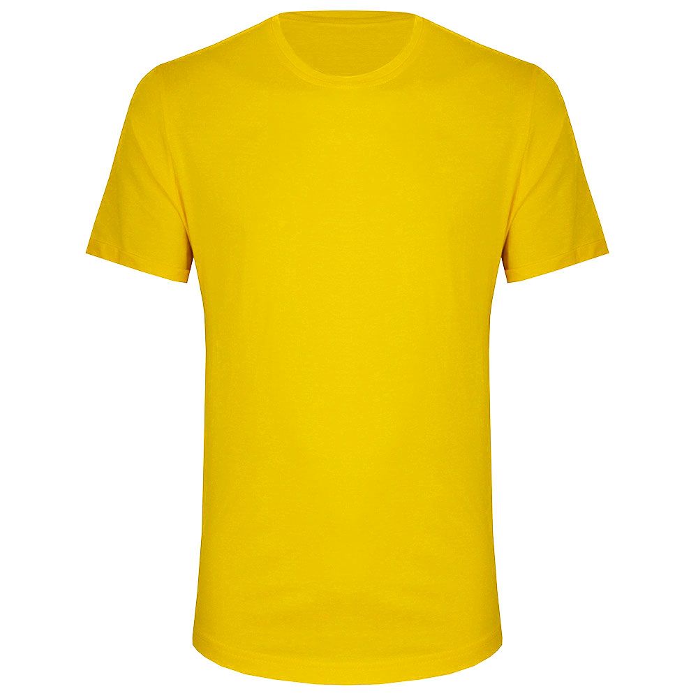 تی شرت آستین کوتاه زنانه دکسونری مدل 771000210 نخ پنبه آستین پاکتی رنگ زرد -  - 1