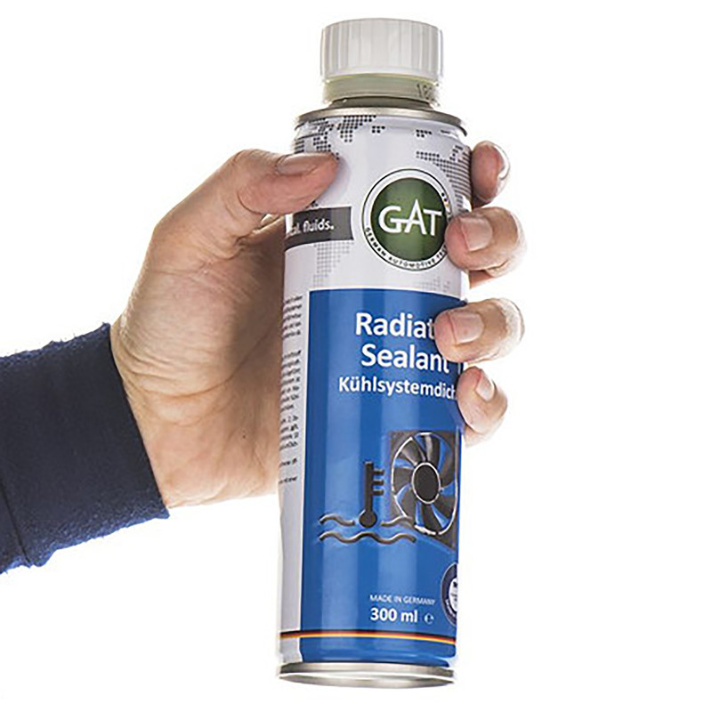 محلول نشتگیر رادیاتور خودرو گات مدل Radiator Sealant-62011 حجم 300 میلی لیتر مجموعه 3 عددی