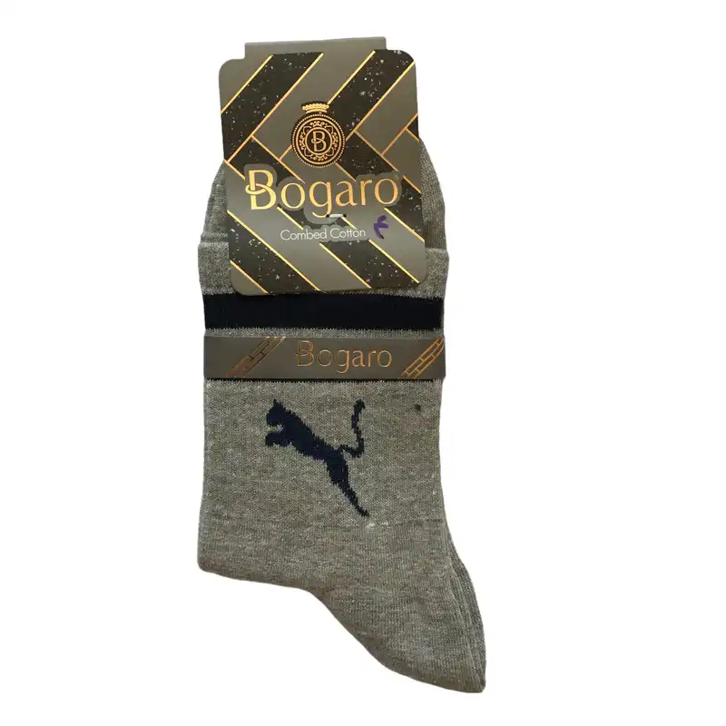 جوراب ورزشی مردانه بوگارو مدل نانو bmn مجموعه 3 عددی