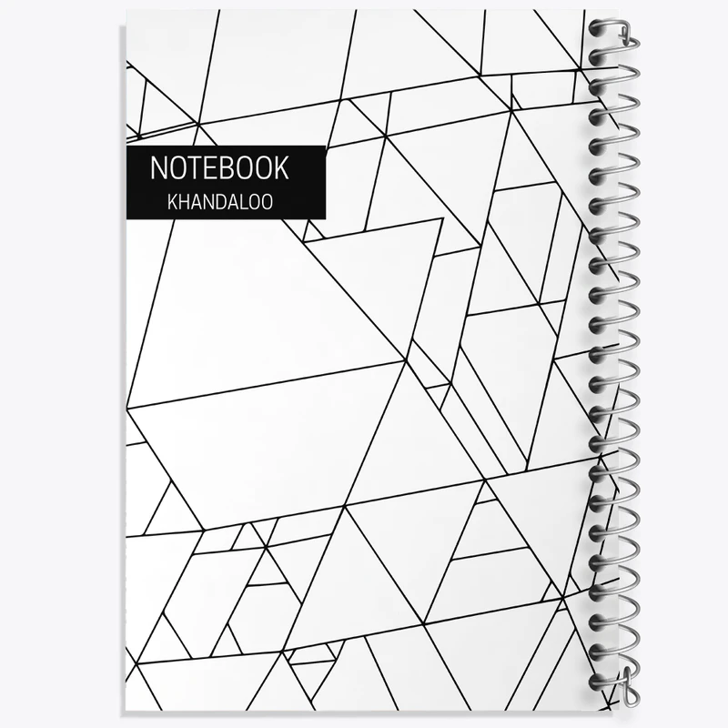 دفتر نقاشی 50 برگ خندالو طرح مدرن کد N214