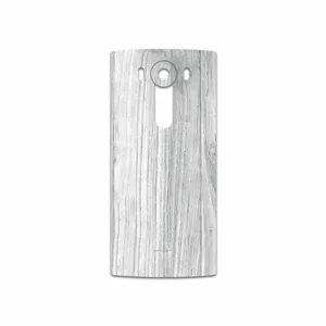 MAHOOT White Wood Cover Sticker for LG V10