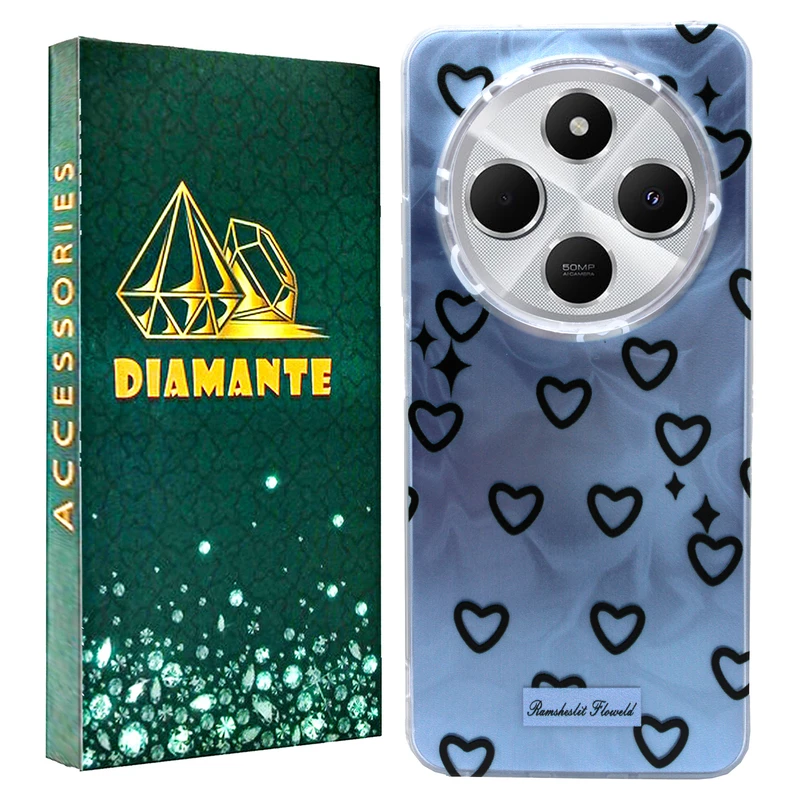 کاور دیامانته مدل Ghalbi Gn مناسب برای گوشی موبایل شیائومی Poco C75