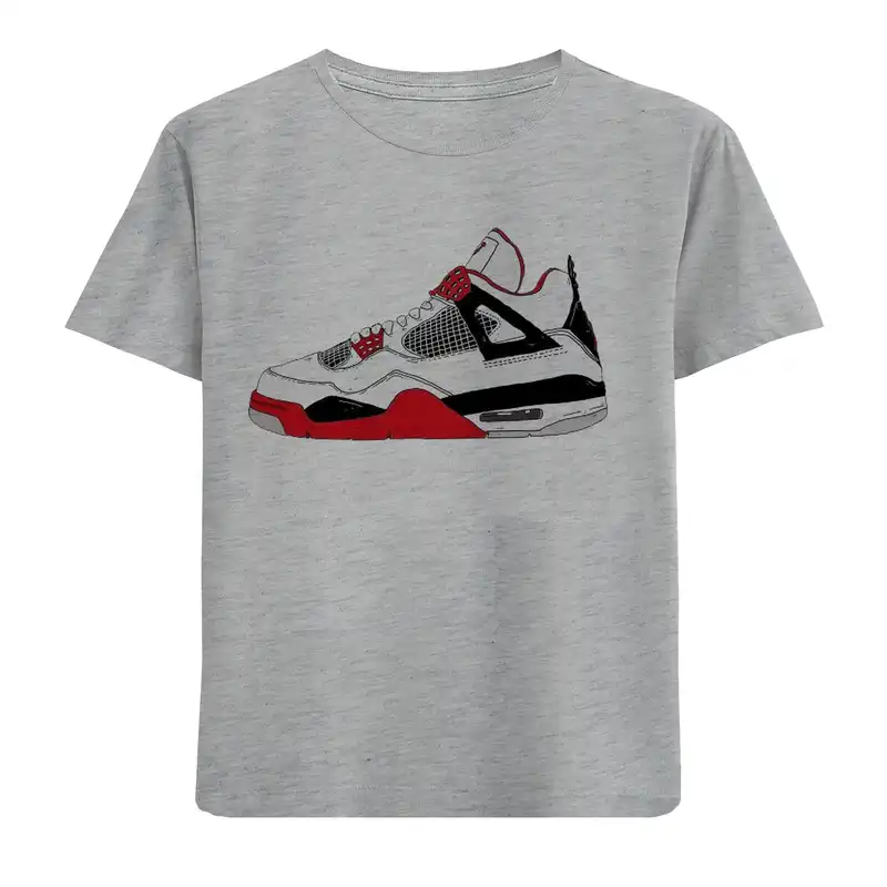 تی شرت آستین کوتاه بچگانه مدل کتونی F561