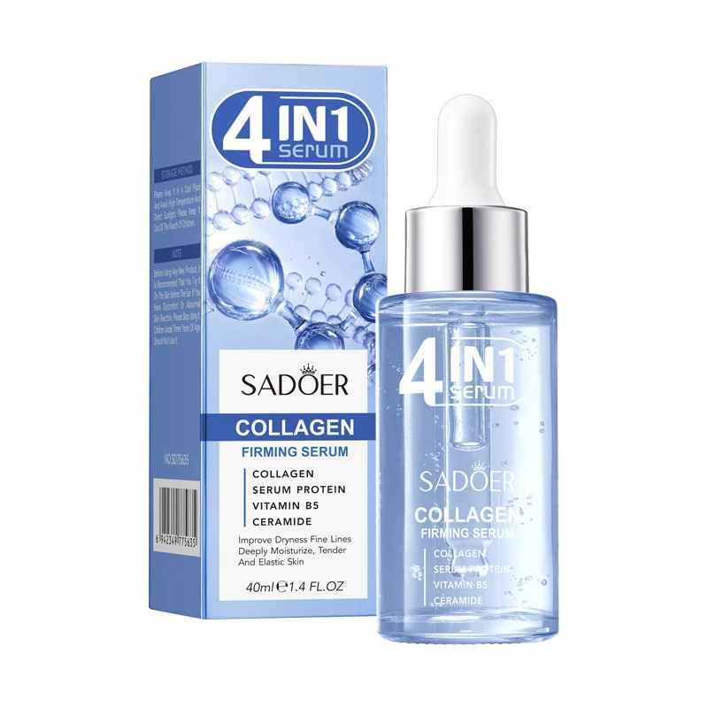 سرم ضد چروک پوست سادور مدل Collagene 4 in 1 مناسب برای انواع پوست حجم 40 میلی لیتر