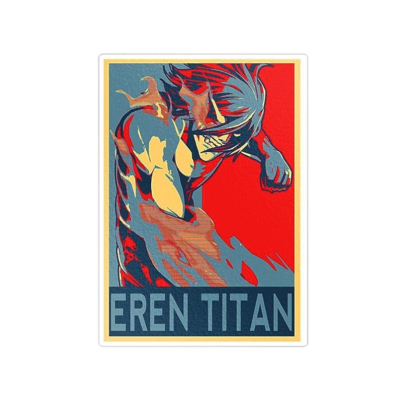    استیکر لپ تاپ ویندی دیزاین طرح attack on titan مدل vindi954