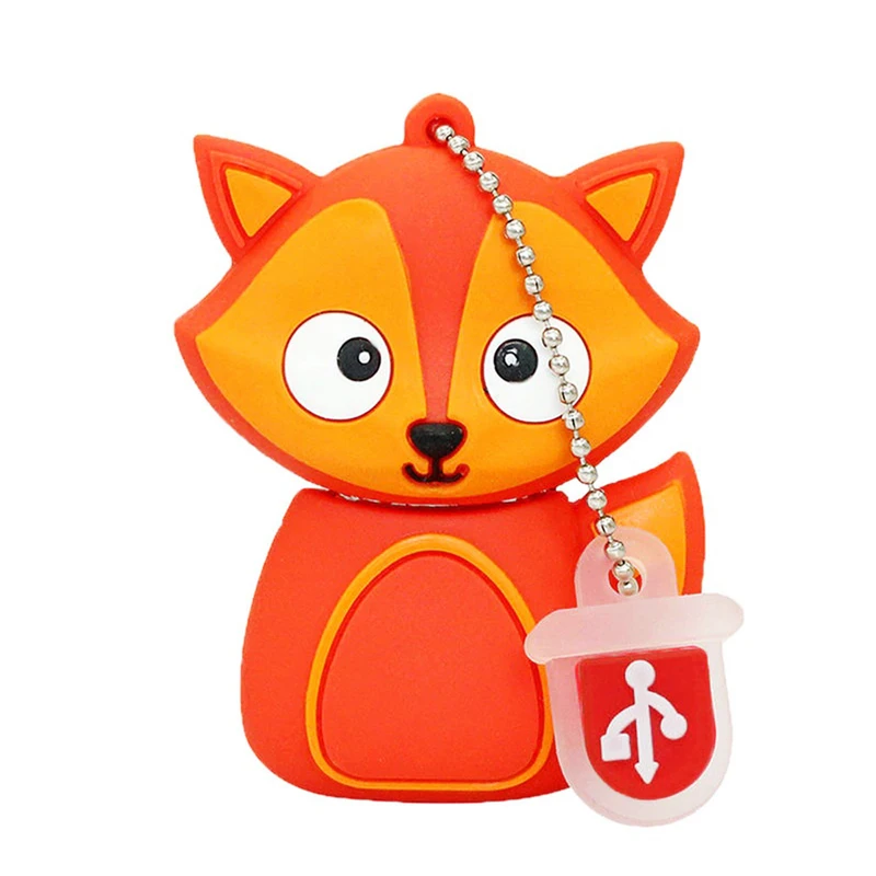 فلش مموری طرح روباه مدل Ul-Fox01 ظرفیت 128 گیگابایت