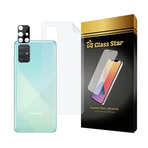  Glass Star MTBFULG Nano Back Protector With Camera Lens Protector For Samsung Galaxy A71 4G
