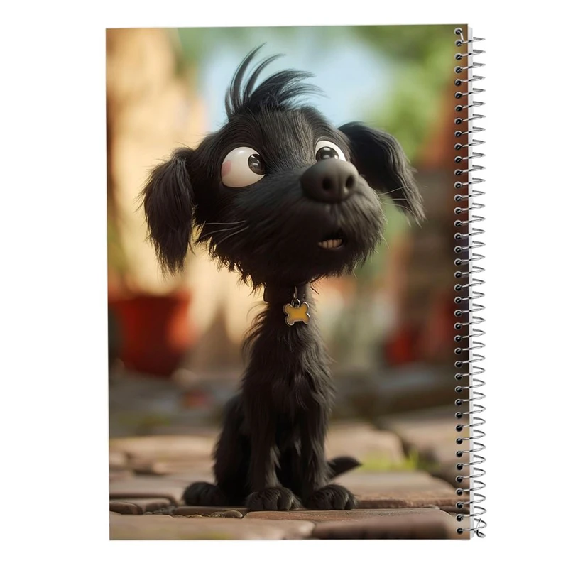 دفتر نقاشی 50 برگ مدوپد مدل سگ و گربه کد DF17360