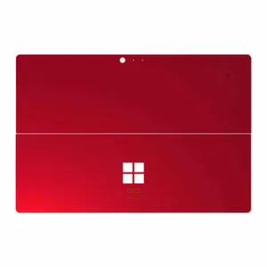 MAHOOT Matte-Warm-Red Cover Sticker for Microsoft Surface Pro 4 2015