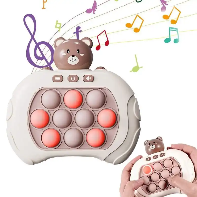 فیجت ضد استرس مدل دسته پاپت گیم طرح خرس