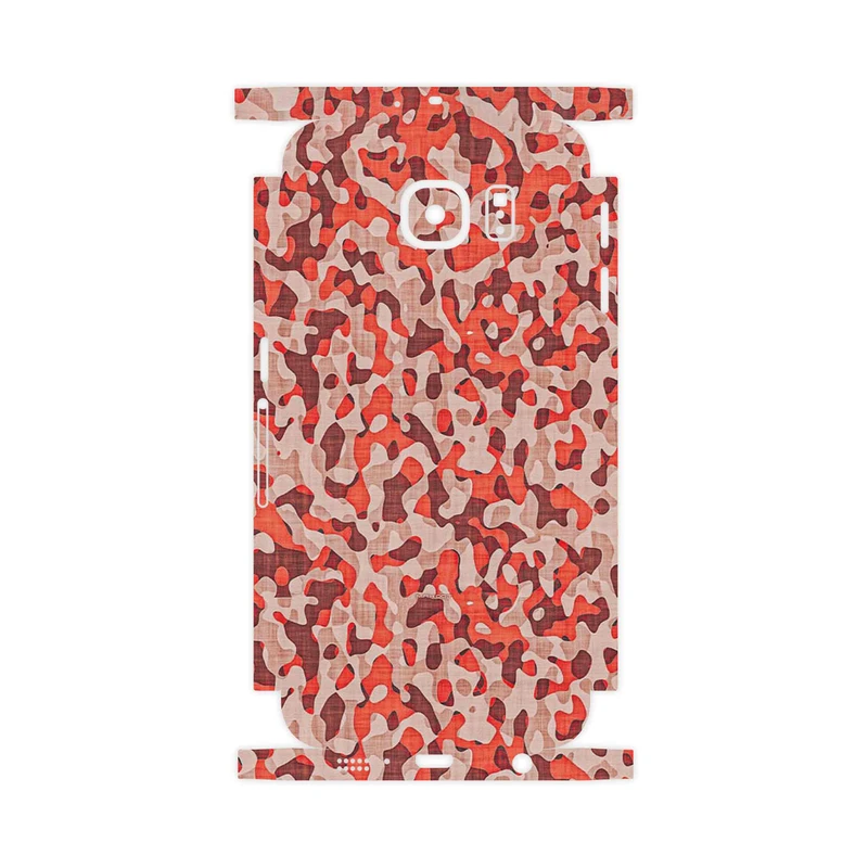 برچسب پوششی ماهوت مدل Red Infantry Army-FullSkin مناسب برای گوشی موبایل سامسونگ Galaxy S6 Edge