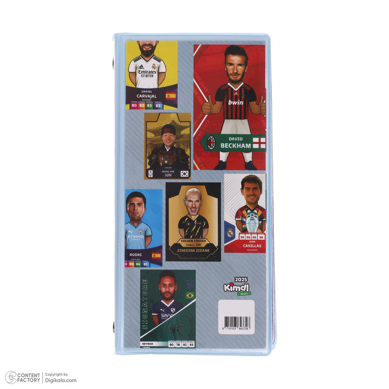 آلبوم کارت فوتبالی کیمدی مدل مارادونا کد 2025