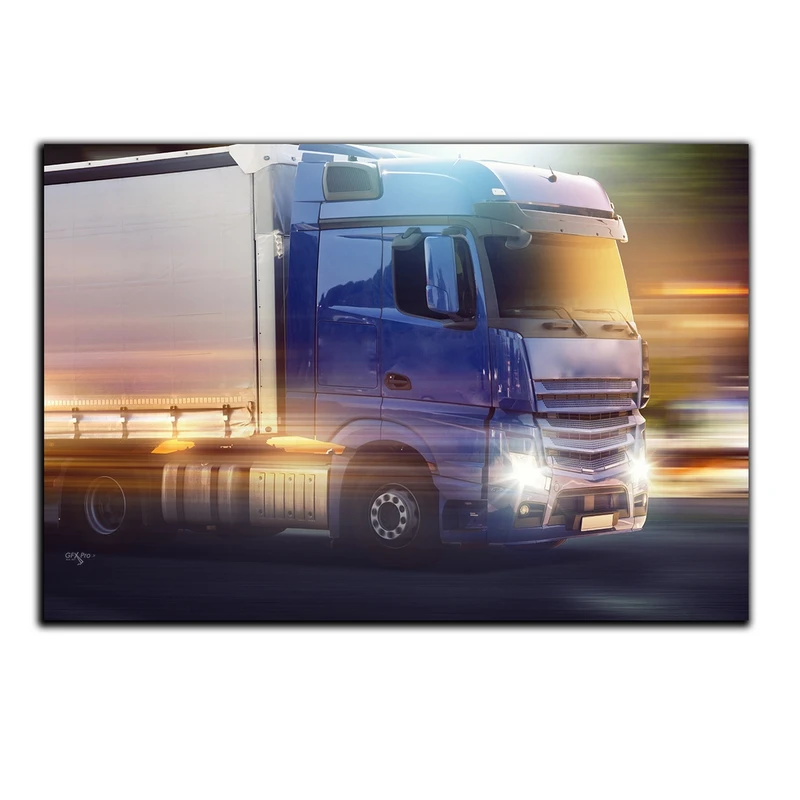 تابلو شاسی بکلیت طرح ماشین سنگین تریلی مدل SH-S1585