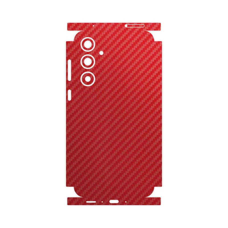 برچسب پوششی ماهوت مدل Red-Fiber-FullSkin مناسب برای گوشی موبایل سامسونگ Galaxy A35
