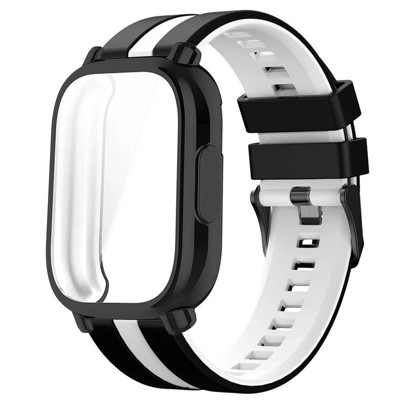 بند اسپریگ مدل Jel-Ferrer TW مناسب برای ساعت هوشمند شیائومی Redmi Watch 5 Lite 22mm به همراه کاور