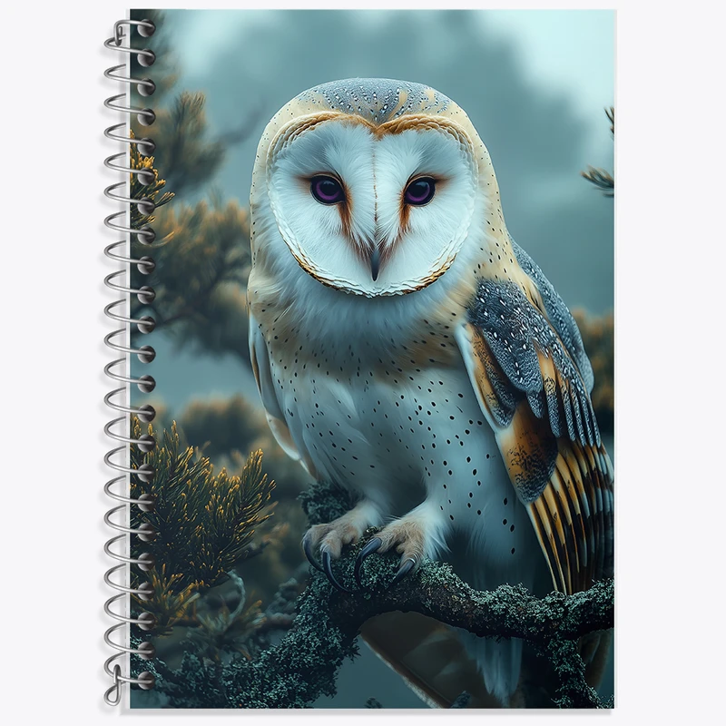 دفتر لغت 50 برگ خندالو طرح جغد کد F5319