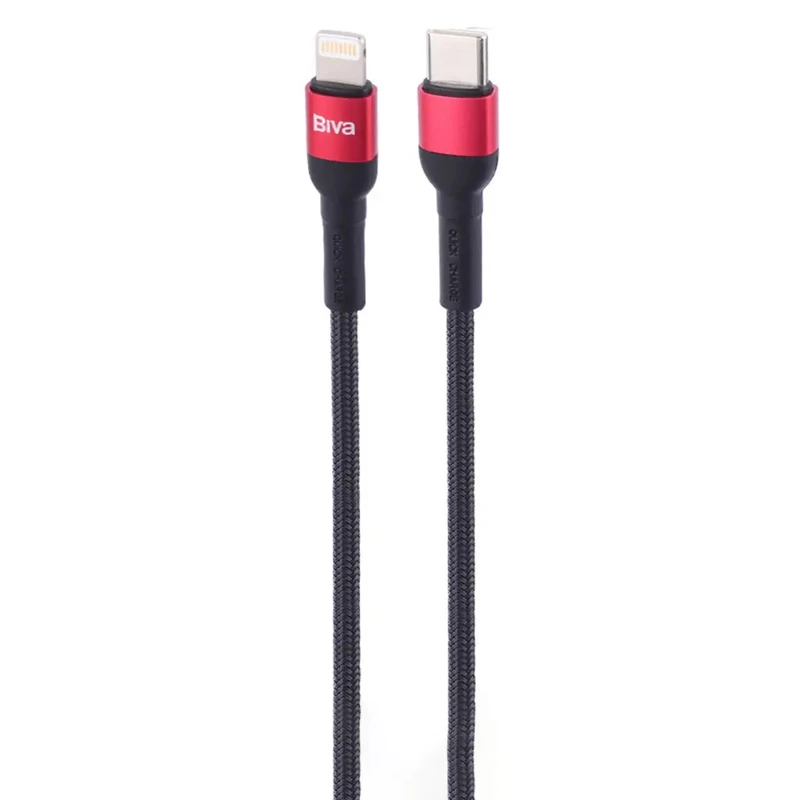 کابل تبدیل لایتنینگ به USB-C بیوا مدل  طول 1.2 متر