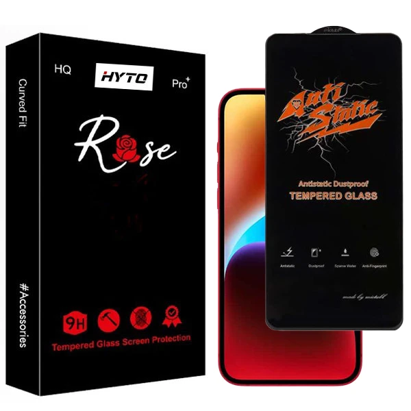 محافظ صفحه نمایش هیتو مدل Rose Antistatic Shield مناسب برای گوشی موبایل اپل IPhone 14 Plus / 13 Pro max