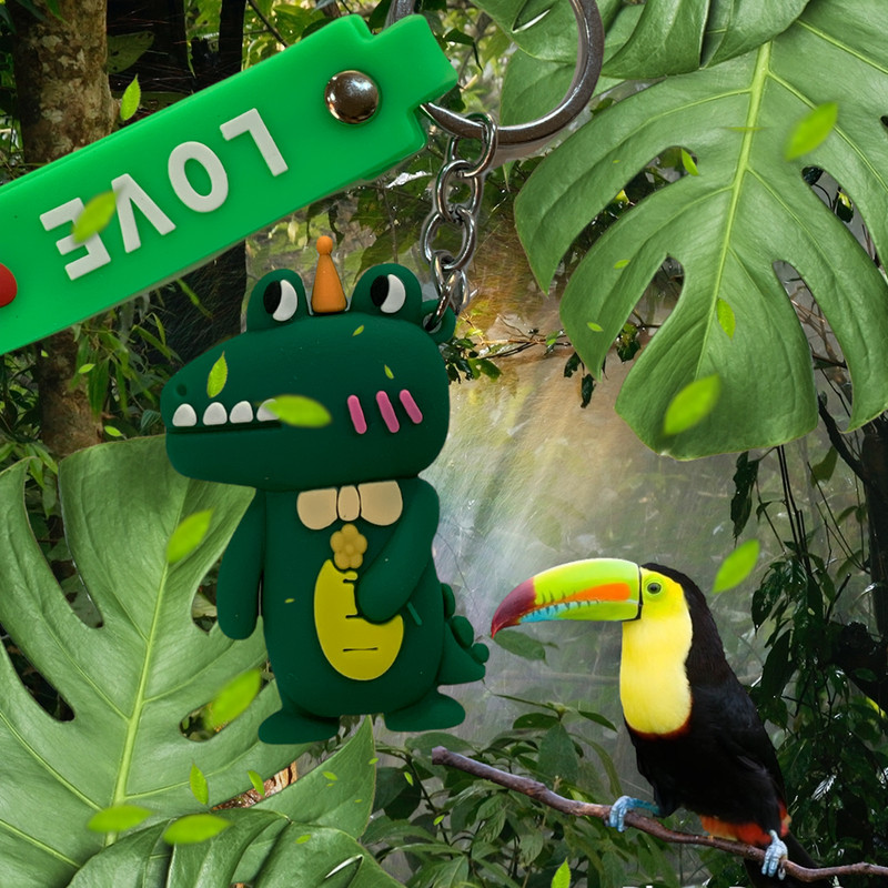 جاکلیدی دخترانه مدل سیلیکونی دراگون