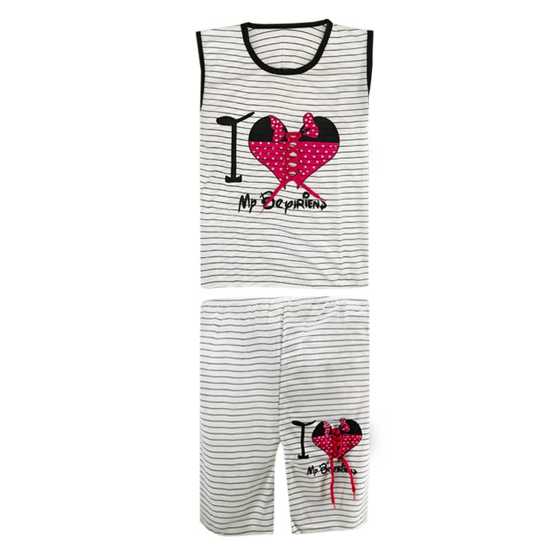 ست تاپ و شلوارک زنانه کد 94