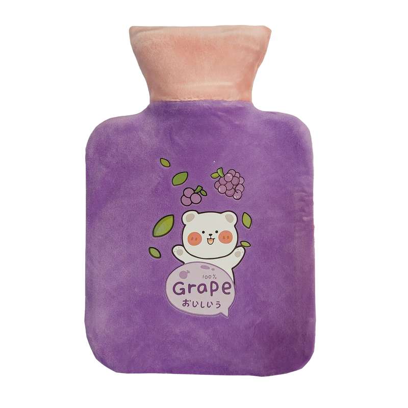 کیسه آب گرم کودک طرح خرس انگوری مدل 2474.1