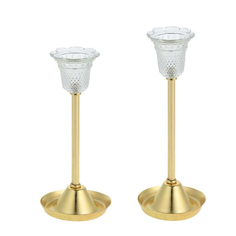شمعدان مدل باکارات مجموعه 2 عددی