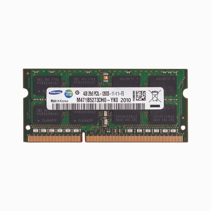رم لپ تاپ DDR3L تک کاناله 1600 مگاهرتز CL11 سامسونگ مدل PC3L ظرفیت 4 گیگابایت