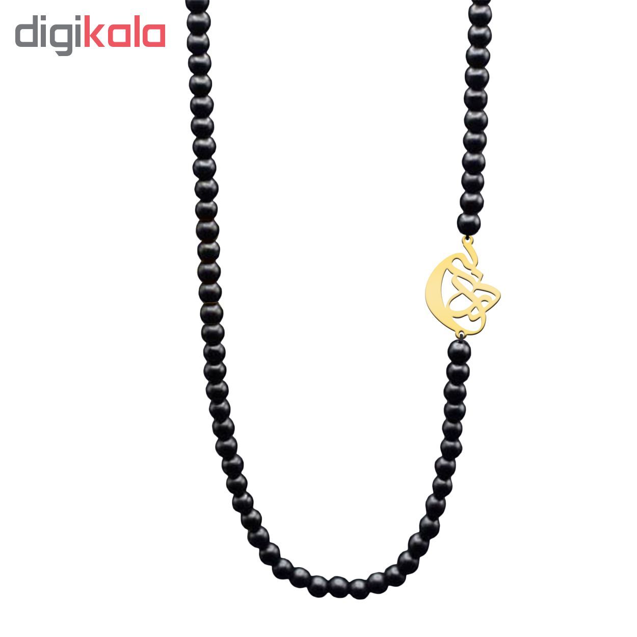 گردنبند نقره زنانه ترمه 1 طرح آذر کد A20 - - 2