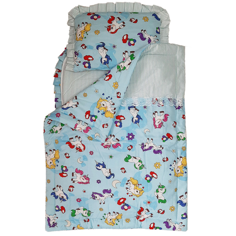 سرویس خواب 3 تکه کودک مدل Unicorn 12-24