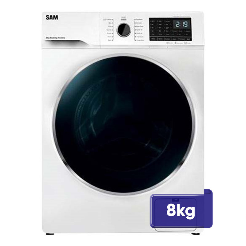 ماشین لباسشویی سام مدل BL-Q1475/WB ظرفیت 8 کیلوگرم