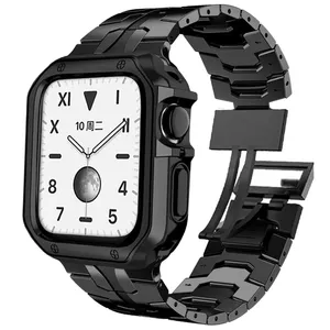 Sprig Magnetic Iron man LX Band Suitable for Apple Watch Ultra / Ultra 2 49mm with cover