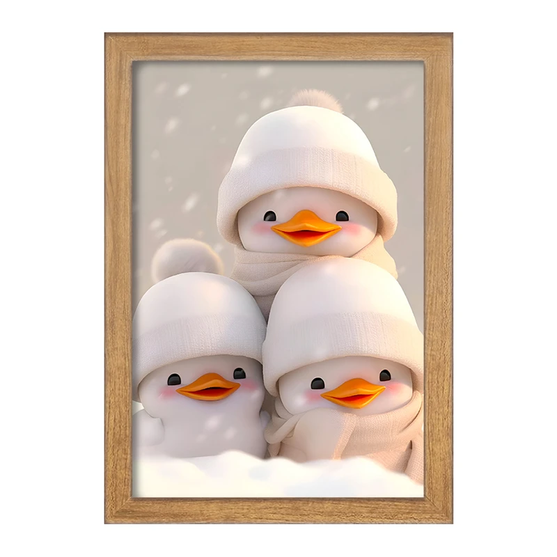 تابلو خندالو مدل جوجه اردک بامزه کد F5778