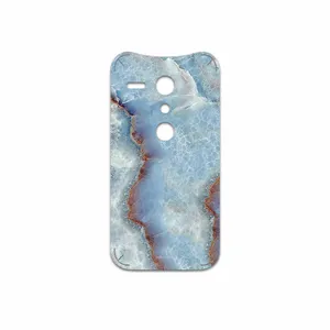 MAHOOT Blue Ocean Marble Cover Sticker for Motorola Moto G