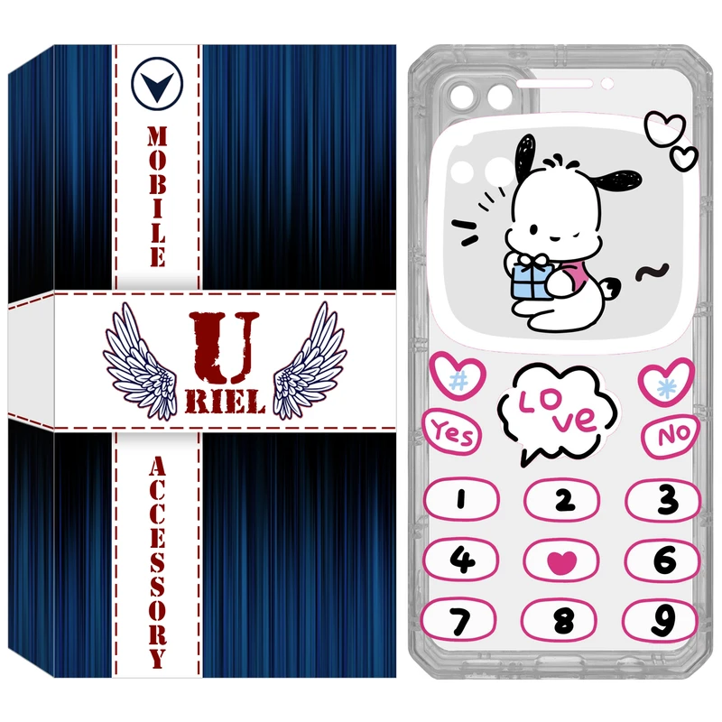 کاور یوریل مدل Clear کد 16 طرح موبایلی مناسب برای گوشی موبایل سامسونگ Galaxy A21S