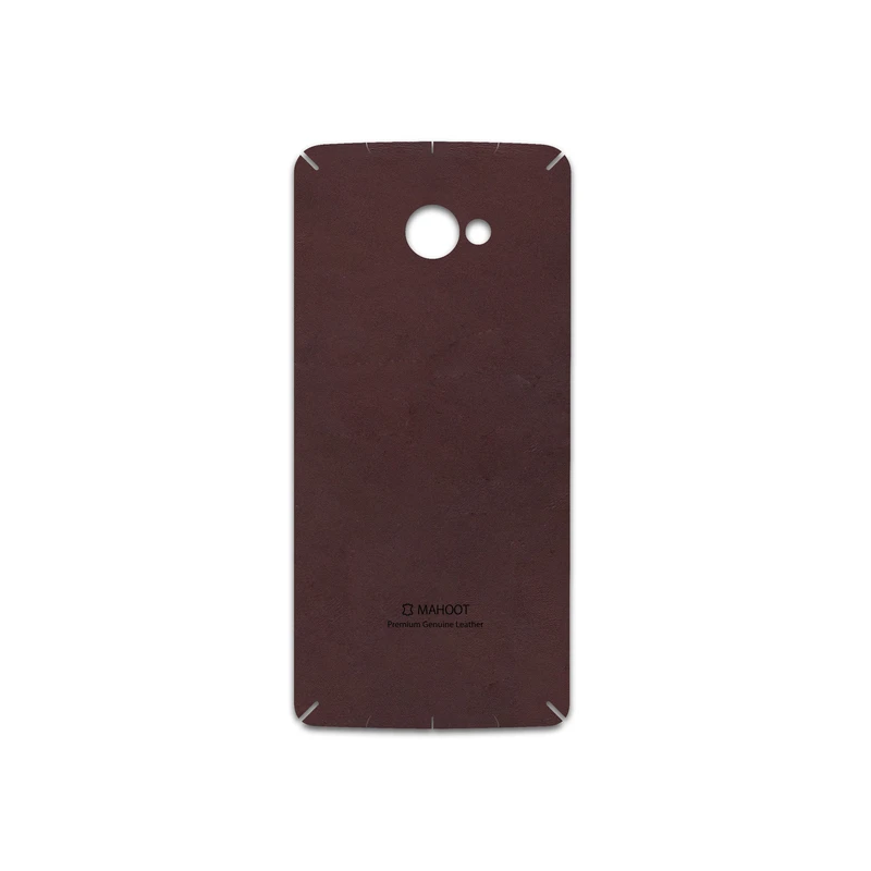برچسب پوششی ماهوت مدل Matte-Dark-Brown-Leather مناسب برای گوشی موبایل اچ تی سی Butterfly S