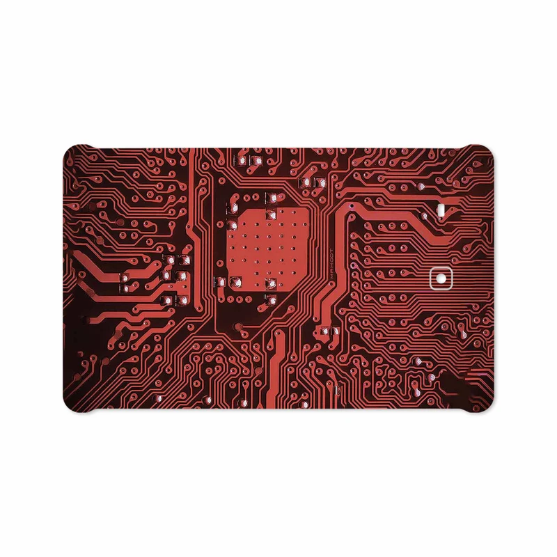 برچسب پوششی ماهوت مدل Red Printed Circuit Board مناسب برای تبلت سامسونگ Galaxy Tab E 9.6 2015 T561