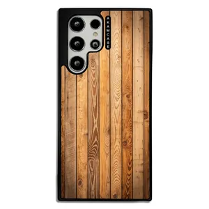 AKAM AMC-WSGS22U-WOOD-21 Cover For Samsung Galaxy S22 Ultra