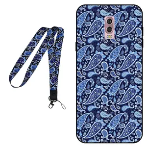 Megafone Paisley 0026 Cover For Samsung Galaxy C8 / C7 2017 Mobile Neckband