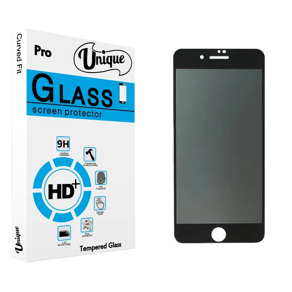 محافظ صفحه نمایش حریم شخصی يونيک مدل +Clear مناسب برای گوشی موبایل اپل iphone 8 Plus