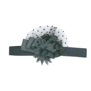 هدبند دخترانه مدل گل داوودی