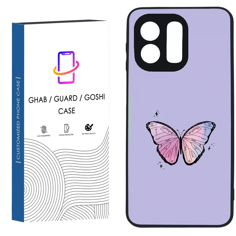 کاور قاب گارد گوشی طرح دخترانه کد 6 - TPU مناسب برای گوشی موبایل شیائومی Redmi Note 12 4G