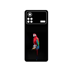 MAHOOT Parrot Cover Sticker for Xiaomi Poco X4 Pro 5G