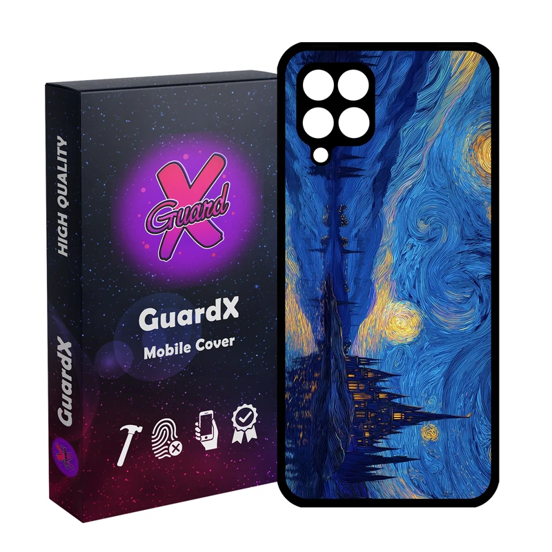 کاور گارد ایکس طرح قصر ونگوگ مدل 10931 مناسب برای گوشی موبایل سامسونگ Galaxy A12/M12/F12